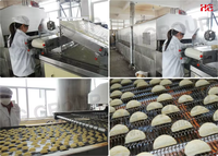 Équipement de cuisson de chips entièrement automatique/ligne de production de chips de type Pringle/machines de fabrication de chips à haute productivité