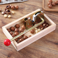 Noix de pécan caryer noix macadamia pin noix casse-noix amandes et noisettes noix craquelin machine à craquer décortiqueurs outil ouvert poignée