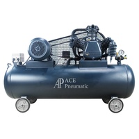 Compresseur d'air à piston super silencieux sans huile 2hp/3hp Pompe à deux étages Compresseur d'air portable avec pompes italiennes