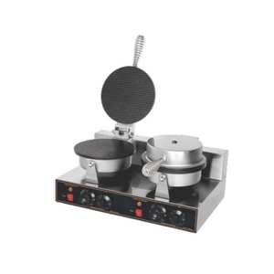 Offre Spéciale – Machine à Gaufres Double Tête 110V/220V pour Cornets de Glace – Équipement de Cuisine au Meilleur Prix ZU-2 - Product Image 3