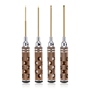 1.5 2.0 2.5 3.0mm Hex <b>Screwdriver</b> Tool Titanium Steel Hexagon <b>Screwdriver</b> <b>Set</b> - Product Image 3