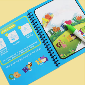 Libro de Dibujo Mágico Reutilizable, Libro para Garabatear con Bolígrafo Mágico, Juguetes de Dibujo para Niños - Product Image 2