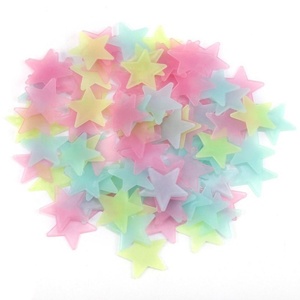 100 Pezzi Stelle Luminose Adesive Fluorescenti in Plastica <span class=keywords><strong>per</strong></span> Decorazioni Murali, Soffitto, Camerette Bambini e Neonati - Product Image 4