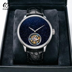 Orologio Meccanico Migaga con Logo Personalizzato, Quadrante con Numeri Romani, Reloj Mujer, Orologio Automatico da Donna con Tourbillon per Affari - Product Image 1