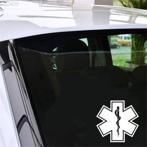 Pegatinas <span class=keywords><strong>de</strong></span> Vinilo <span class=keywords><strong>de</strong></span> Estrella <span class=keywords><strong>de</strong></span> la Vida para Técnicos <span class=keywords><strong>de</strong></span> Emergencias, Paramédicos y Ambulancias, Regalo, Calcomanías Troqueladas para Laptop, Ventana, Vidrio - Product Image 2