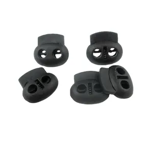 दो छेद के साथ फैशनेबल प्लास्टिक कॉर्ड स्टॉपर और प्लेटिंग तकनीक कॉर्ड लॉक सुविधा - Product Image 1