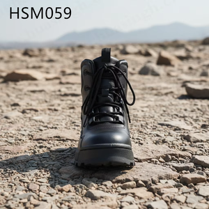 Botas de Combate LXG, Modelo Steppe Exploration, de 6 Pulgadas, para Uso Prolongado, Impresionantes Botas de Marcha con Cuero Vacuno Natural, HSM059 - Product Image 2