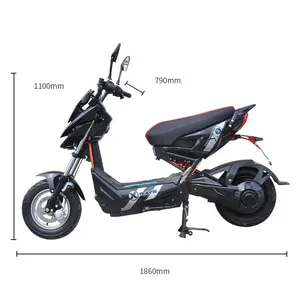 Fahrrad Motorrad 72 V Bike Sport 200 km Drei Erwachsene Kinder E 20 kW günstiges Super-Mini-Indien 10 kW Nabe Elektrofahrrad