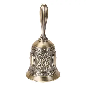 Campanas de Metal Estilo Europeo, Campanas de Viento Rurales para Restaurantes, Campanas de Manivela para Comedor - Product Image 1