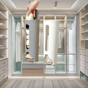Wholesale Wall-Mounted Plastic Organizer <b>Box</b> for Socks and Underwear Decorative Household <b>Clothes</b> Storage Kitchen - Product Image 4