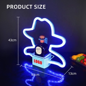 ป้ายบริการวีไอพีสำหรับบาร์แบบชาร์จไฟได้ ปี 2024 พร้อมที่วางขวดเตกีลา Don Julio 1942 - Product Image 4