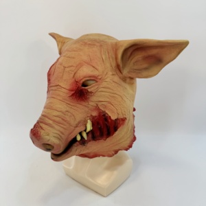 Effrayant Animal Latex <span class=keywords><strong>Masque</strong></span> Halloween Costume Cosplay Props Sanglant Tête De <span class=keywords><strong>Cochon</strong></span> Boucher <span class=keywords><strong>Horreur</strong></span> Adulte Tête <span class=keywords><strong>Masque</strong></span> - Product Image 2