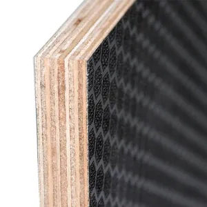 4x8 9毫米12毫米15毫米18毫米21毫米模板防滑胶合板酚醛薄膜饰面胶合板供应商在建筑