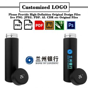 Double Wall Insulated 500ml Stainless Steel Termo Smart Vacuum Flask Digital Thermo Water Bottle With Led Temperature Display - Product Image 2