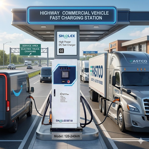 Nouvelle station <span class=keywords><strong>de</strong></span> <span class=keywords><strong>recharge</strong></span> pour véhicules électriques CCS <span class=keywords><strong>de</strong></span> 60 kW à 240 kW, <span class=keywords><strong>installation</strong></span> facile, qualité fiable, montage au sol, pour usage domestique et commercial - Product Image 6