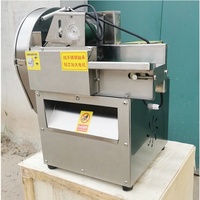Restaurant Elektrische Groentesnijder Commerciële Automatische Elektrische Groene Ui Fruit En Groente Hakselsnijmachine Snijmachine