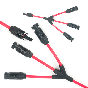 OEM commercio all'ingrosso Y-tipo a quattro vie cavo solare cablaggio 1 a 3 per il collegamento del pannello solare - Product Image 1