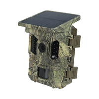 Caméra de chasse numérique solaire 48MP 4K Wifi avec vision nocturne de 32 à 49 pieds et carte Mini SD