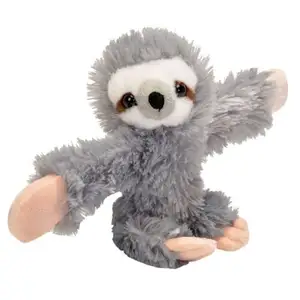 Huggers Sloth สร้อยข้อมือรูปยีราฟตัวนกอินทรี,ของเล่นตุ๊กตาสัตว์ยัดไส้ขนาด8นิ้ว Customeizd ผ้าพลัฌยัดไส้สัตว์