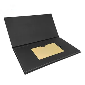 उचित मूल्य कार्ड धारकों को बिजनेस क्रेडिट कार्ड पैकेजिंग बॉक्स निमंत्रण कार्ड शादी की विलासिता बॉक्स के साथ आपूर्ति करें