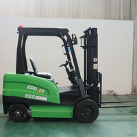 Chariot élévateur électrique de 1,5 tonne alimenté par batterie au lithium avec système de commande par joystick pour une utilisation facile et sûre, vente chaude RTS