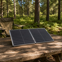 Panneau solaire pliable pour le camping et la randonnée, plaque solaire pliable 400W pour les voyages