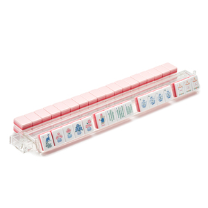 Tuiles de Mahjong Américain en Acrylique à 4 Couches, Uniques et Très Vendues, Luxe, Écologiques, Pliables et Durables pour <span class=keywords><strong>Jeu</strong></span> Décontracté des Enfants - Product Image 4