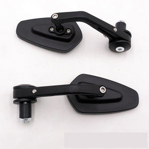 Rétroviseur latéral en aluminium, 7/8 ", 22mm, pour vtt, vélo, croiseur, hachoir et vtt, fin de barre, pour Sidecar, Ducati, Aprilia, victoire et <span class=keywords><strong>Triumph</strong></span> - Product Image 2