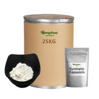 Hochreines 98% synthetisches Capsaicin-Pulver CAS 2444-46-4 Aroma & Duft für den Lebensmittel-/Industrie großhandel