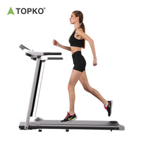 Caminadora Eléctrica Silenciosa TOPKO para Uso Profesional en el Hogar, Máquina para Correr, Equipo de Ejercicio Cardiovascular