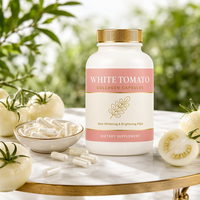 Complément alimentaire beauté : Extrait de tomate blanche et collagène – Capsules éclaircissantes pour la peau à la tomate blanche