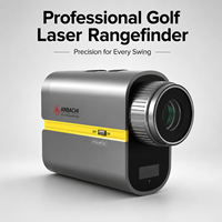 Télémètre laser de golf extérieur OEM ODM avec support magnétique, interrupteur de pente, rechargeable USB-C, haute précision 0-2000m, IP54