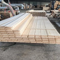 Épicéa traité thermiquement pin pruche cèdre matériel panneau mural platelage plafond bois de construction