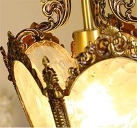 Lampe suspendue en verre de canne française avec télécommande, hauteur réglable, pour restaurant, chambre à coucher, lustre