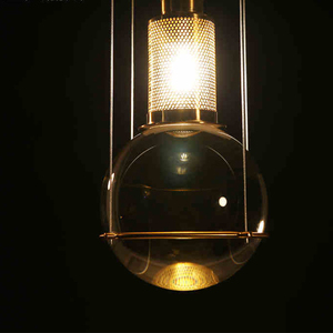 Moderna lámpara de araña lluvia de meteoritos luz claro bola de cristal colgante lámpara para sala de restaurante - Product Image 2