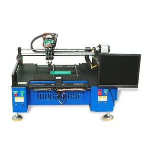 Small full-automatic desktop SMT machine pcb assembly electronic components machines production equipment