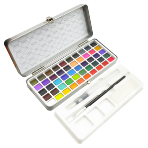 Juego de Pinturas de Acuarela Sólidas Giorgione Profesional de 48 Colores para Papel, 3 ml, Calidad Artística, Hecho en Zhejiang - Product Image 1