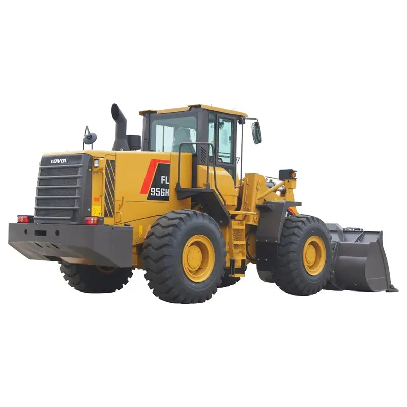 5 Ton High Quality Big Brand Wheel Loaders For Sale With Torque Converter FL956F