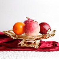 2022 fabricants vente en gros, grande décoration créative de salon domestique moderne simple gâteau dessert léger assiette à fruits de luxe