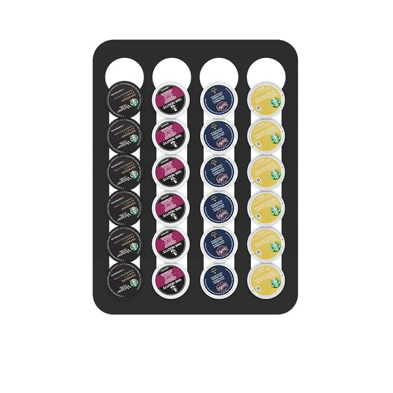 Wandmontage Zelfklevende K-Cup Capsules Rack Dolce Gusto Koffie Capsule Houders Koffiepad Houder Opslag Nespresso Capsule Houder