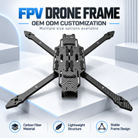 Kit de châssis de drone FPV en fibre de carbone de 7, 10, 13, 15 pouces, corps de quadricoptère, châssis de drone de course DIY, fabricant sur mesure