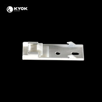 KYOK Vente en gros Rail de rideaux silencieux en aluminium de haute qualité Rail de rideaux de plafond