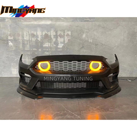 Nouveau kit carrosserie Mach1 Design 2015-2016, lifting, conversion du pare-chocs avant avec éclairage de calandre LED pour Mustang