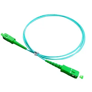 Cabo 1x8 sc apc de fibra ótica, cabo de fabricação de fibra ótica sc / apc de retorno alta resistência