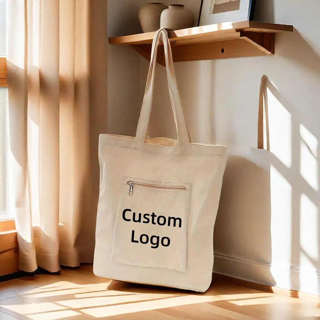 Borsa a tracolla da spiaggia con Logo personalizzato Eco grande borsa della spesa personalizzata con Logo stampato personalizzato