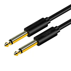 Hot Selling 6.5 MM Jack Cable 6.5MM Jack To 6.5MM Jack Guitar Audio Speaker Cable Cord