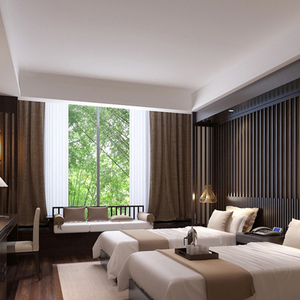 Solutions personnalisées pour les lits de chambre standard dans les hôtels cinq étoiles Appartements commerciaux et chambres à coucher de villa Armoires de lit Meubles - Product Image 4