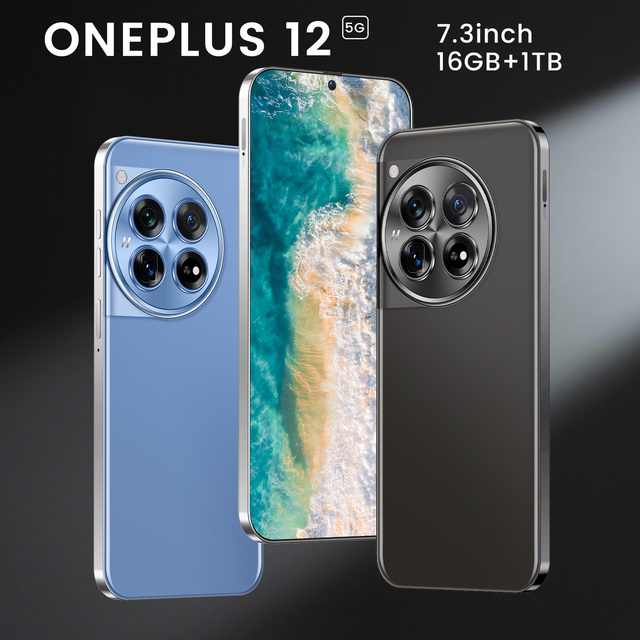 OnePlus 12 5G LTE CDMA Smartphone 6.8 AMOLED Display 120Hz Android 14 Octa Core English French Spanish Dual-SIM 512GB 65W Quick
