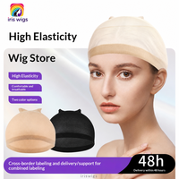 Filet à cheveux transparent invisible en nylon 15g, accessoire spécial pour perruque, haute élasticité, pour chignon femme, stock direct usine Chine