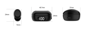 Wholesale <strong>Supplier</strong> Clip Earphones Noise Cancelling Tws Earbuds Sport <strong>Wireless</strong> Headphones with Smart APP Control - Product Image 3